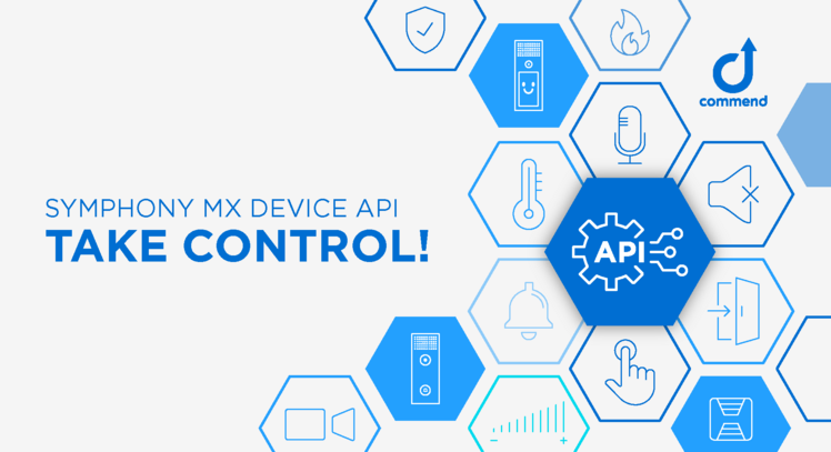 SymMX API: A biztonságos interfész a Commend Symphony megoldásokhoz.
