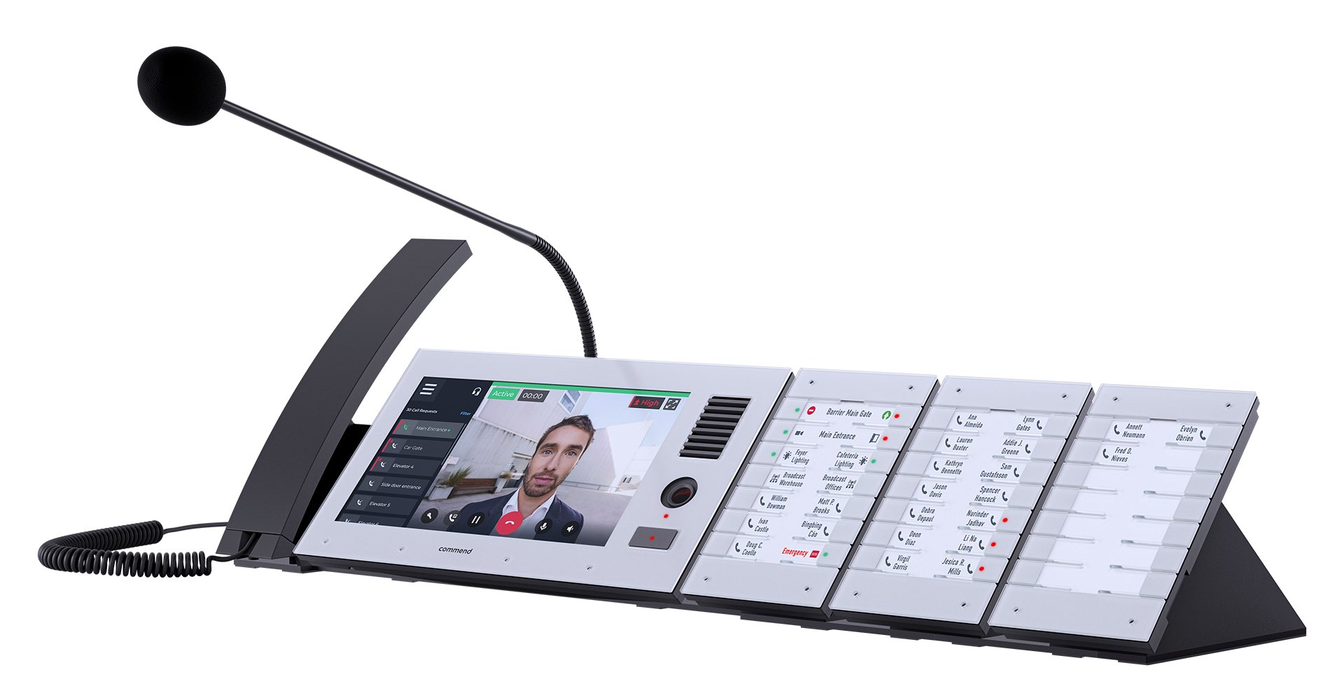 Commend id8 moduláris intercom irányítópult 